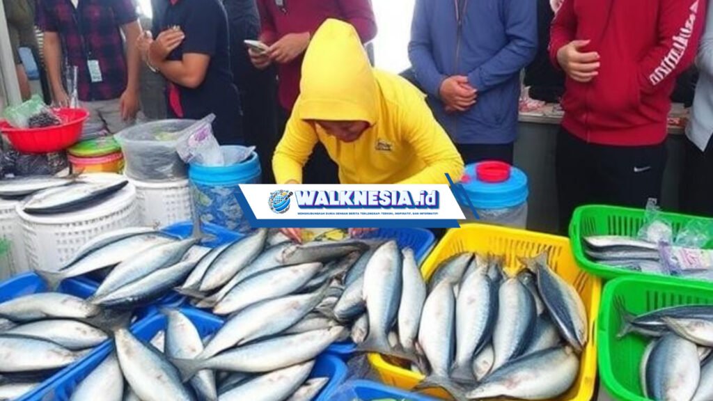 Pasar Ikan Muara Angke Ramai Pembeli: Warga Berburu Seafood Menyambut Tahun Baru 2024