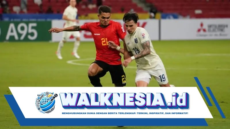 Thailand Tunjukkan Dominasi, Hancurkan Timor Leste 10-0 di Piala AFF 2024