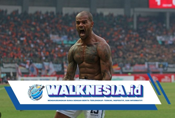 Penyerang Persib David da Silva Catat 100 Gol di Liga Indonesia