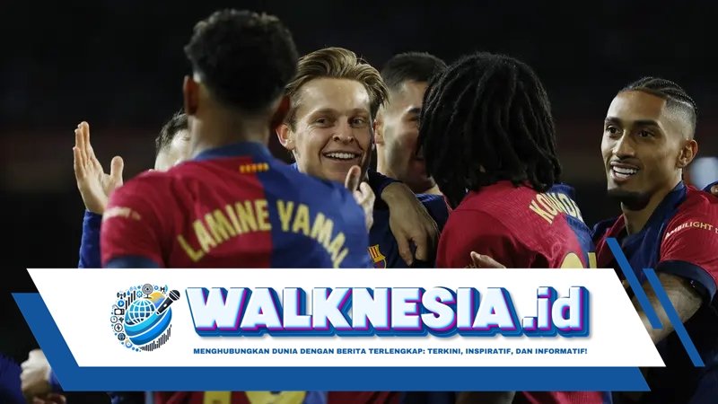 Barcelona Dominasi Valencia 7-1, Putus Puasa Kemenangan di La Liga