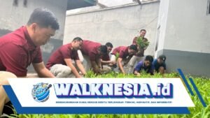 Lapas Banyuwangi Bagikan Sayur Segar dari Hasil Pertanian Warga Binaan kepada Masyarakat