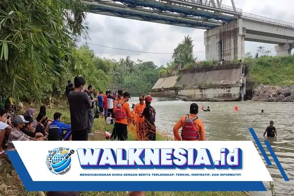 Pria Keterbelakangan Mental Tewas Terseret Arus di Sungai Reja Banyumas