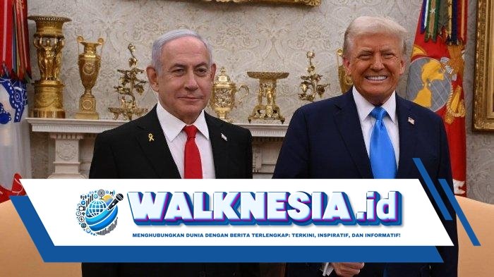 Netanyahu Dukung Rencana Trump untuk Jalur Gaza