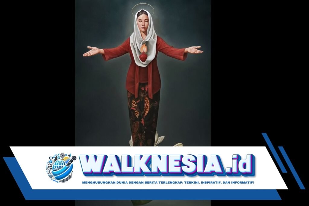 Cerita di Balik Lukisan “Siti Maryam”, Hadiah Megawati untuk Paus Fransiskus