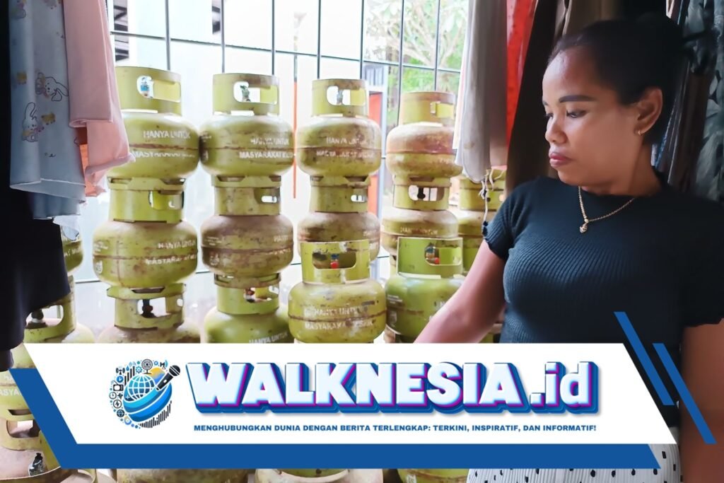 Emak-Emak Kebingungan Cari Gas Elpiji, Warung Kehabisan Stok