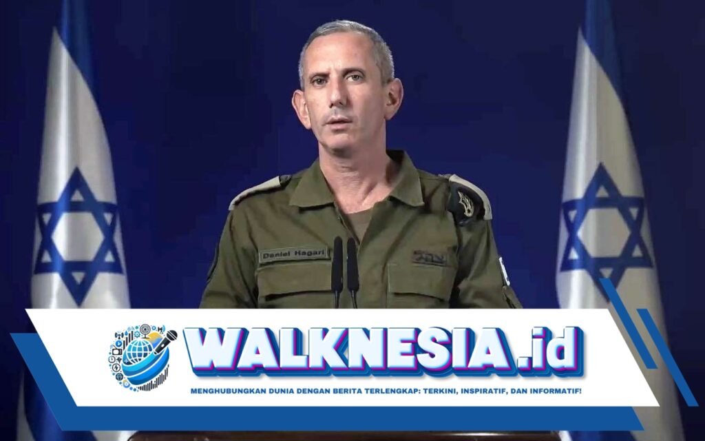 Jubir Militer Israel Daniel Hagari Bakal Mengundurkan Diri