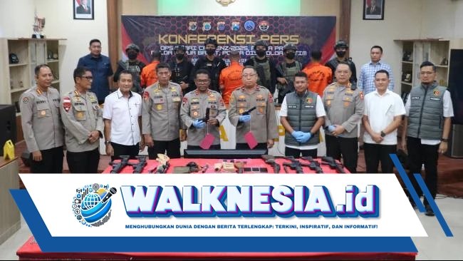 Jaringan Penyelundupan Senjata ke KKB di Puncak Jaya Terungkap, 17 Senpi dan Ribuan Amunisi Disita