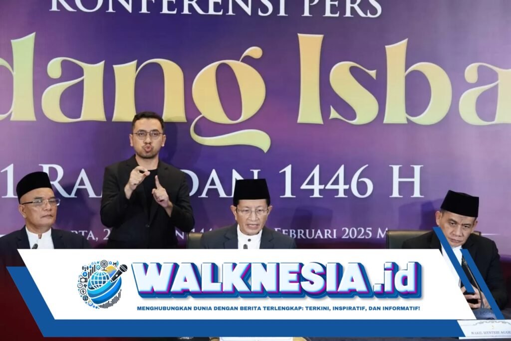 Pemerintah Tetapkan 1 Ramadhan 2025 Jatuh pada 1 Maret