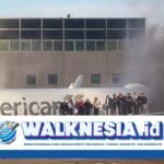 Kebakaran Mesin Pesawat American Airlines, Penumpang Dievakuasi Darurat