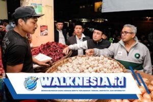 Farhan Pastikan Ketersediaan Stok Pangan di Pasar Caringin Aman