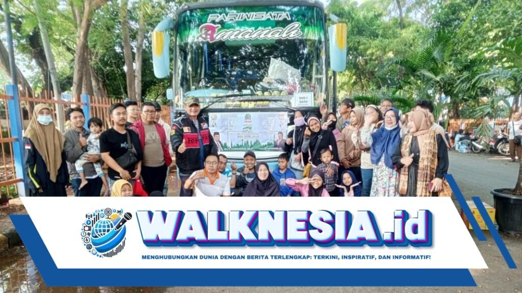 peserta mudik gratis tujuan demak rela berangkat subuh demi hemat biaya