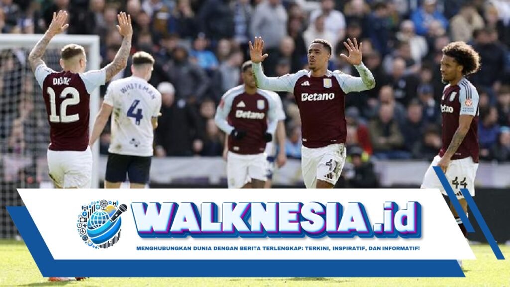 Aston Villa Melaju ke Semifinal Piala FA, Rashford Cetak Dua Gol