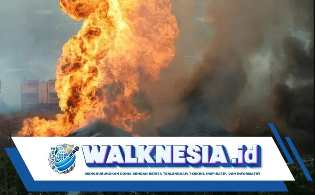 Ledakan Pipa Gas di Malaysia, Lebih dari 100 Orang Terluka