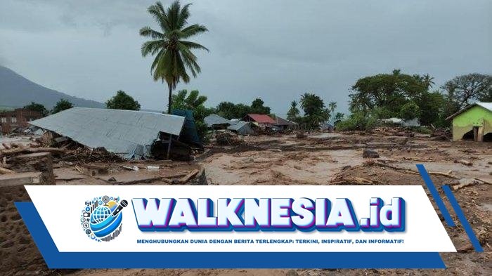 Warga Ternate Desak Pemerintah Segera Bersihkan Material Banjir