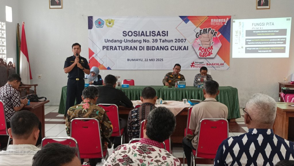 Sinau Cukai 2025: Warga Brebes Waspada Bahaya Rokok Ilegal!