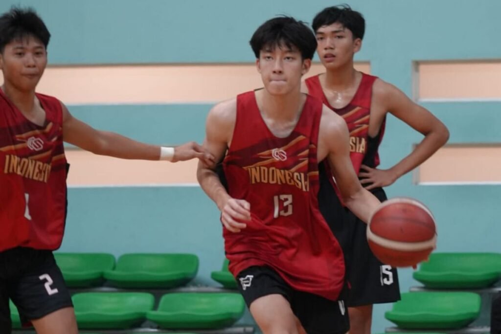 Indonesia Berjuang Keras Melawan Lima Tim Demi Tiket Piala Asia Bola Basket U16