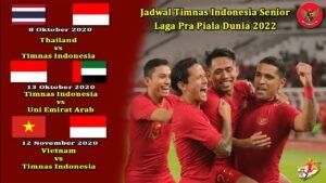 Jadwal timnas senior