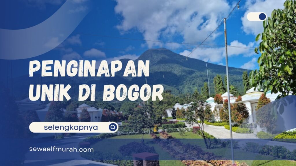 Menginap dengan Gaya: Menjelajahi Dunia Penginapan Unik yang Tak Terlupakan