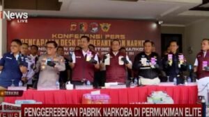 Penggerebekan Narkoba Skala Besar Guncang Ibukota, Jaringan Pengedar Terungkap